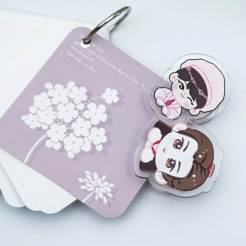 Acrylic Vegegetable PP Clip Sealing Clip Paper Clamp Office Decorative Supplies School Stationery Cute Binder Clip Gift