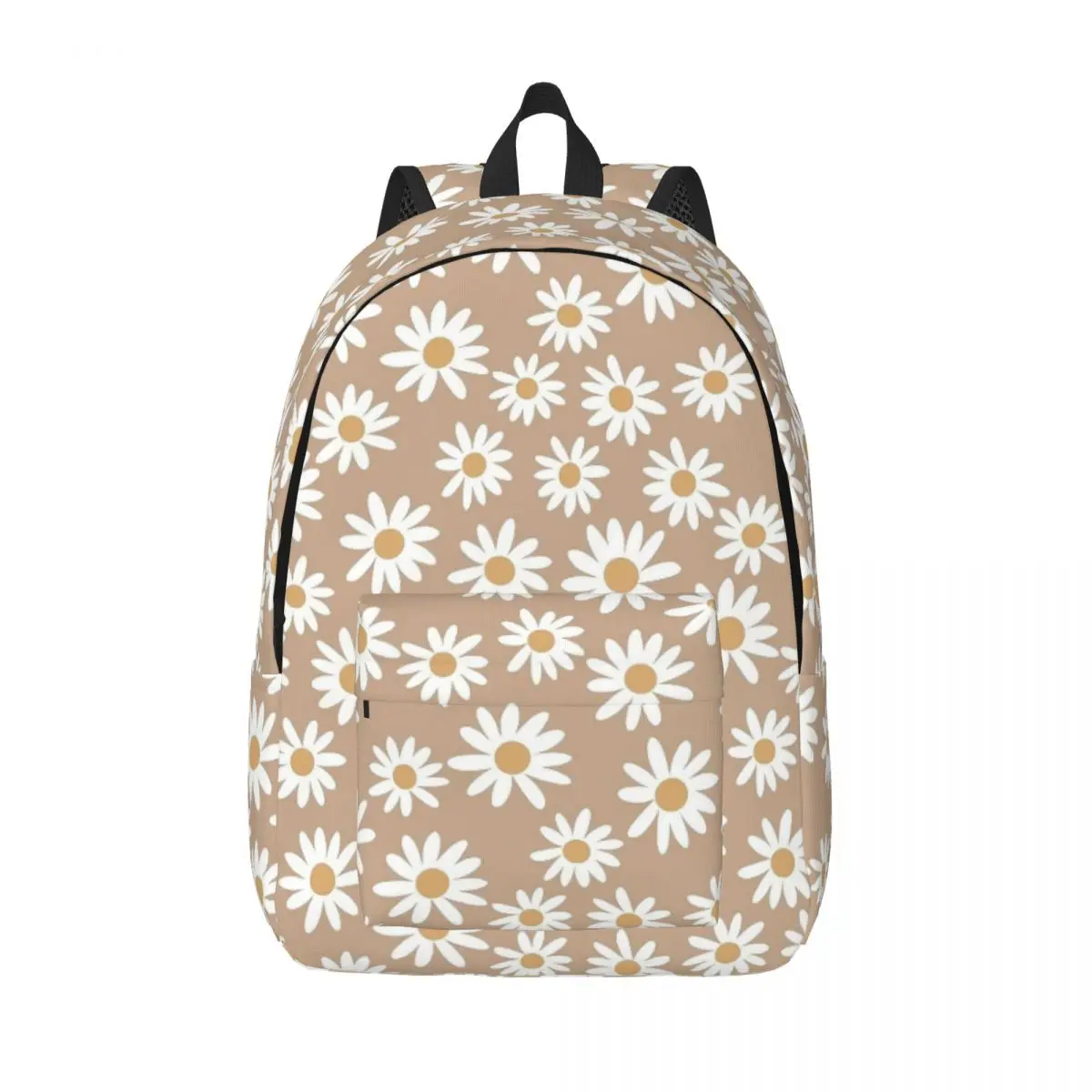 Vintage Daisy Delight Backpack for Preschool Primary School Student Retro Floral 70s Book Bags Boy Girl Kids Daypack Outdoor