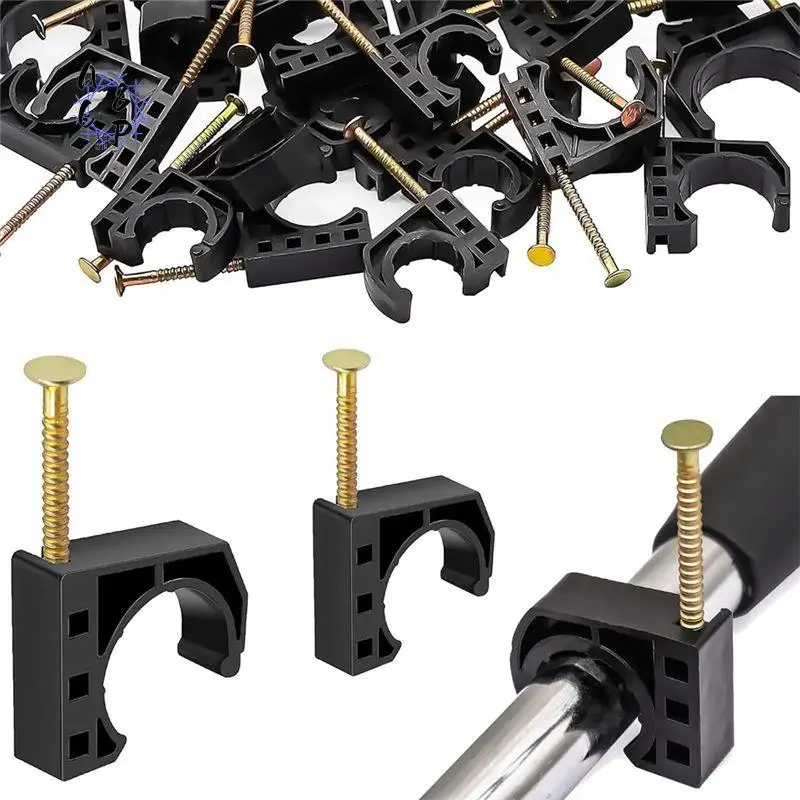 

A68P-1/2 Inch Pipe Clamp 50 Pieces Hose Clamp Withnail Sports Outdoors Organization For Farm Garden Mounting Pool Vent
