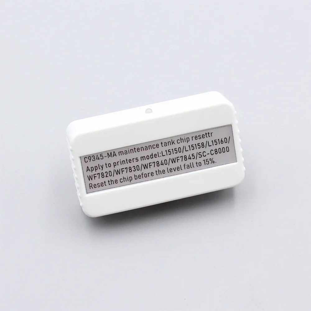 1X C9345 Maintenance Box Chip Resetter for EPSON ET 16150 16600 16650 5880 5850 5800 5150 WF 7845 7840 7830 7820 4830 4820 3820