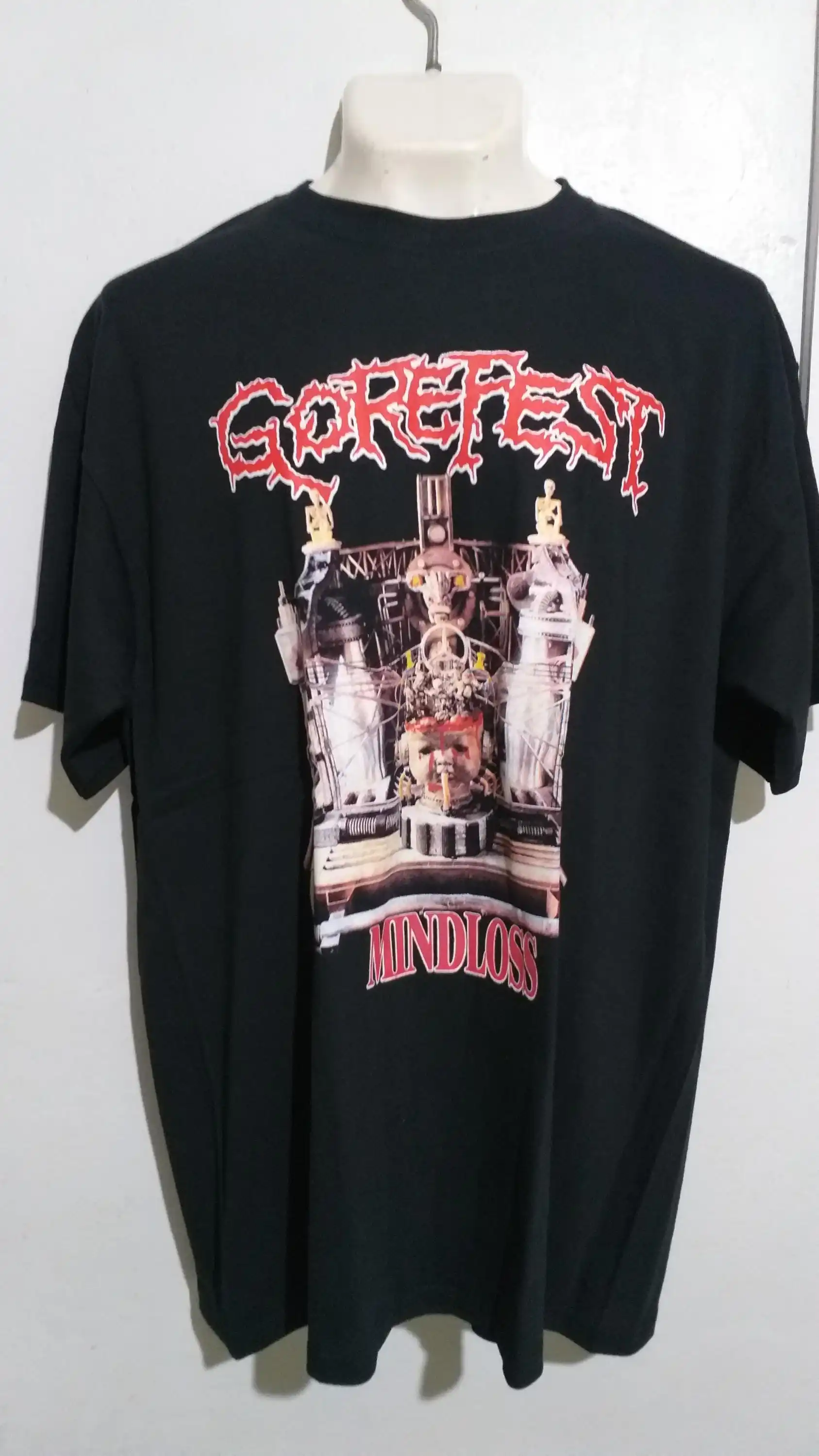 Gorefest mindloss T shirt death metal gorguts mortician cryptopsy pestilence