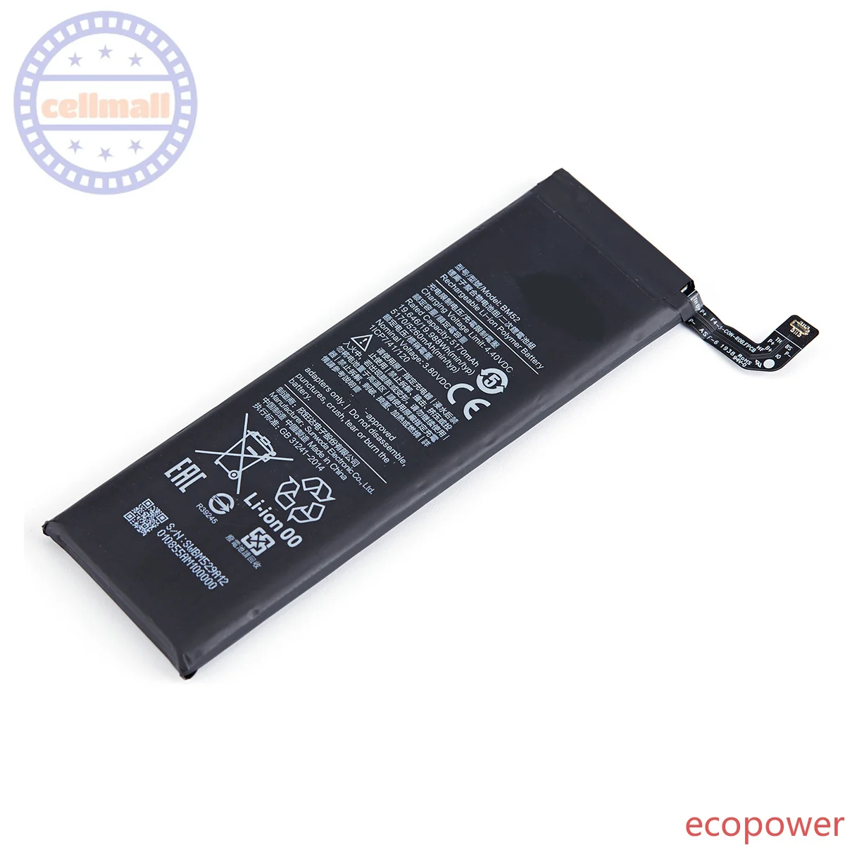 5260mAh Fast Shipping Brand New Battery BM52 For Xiaomi Mi Note 10 Lite / Mi Note 10 Pro / CC9pro CC9 Pro Phone Batteries+Tools