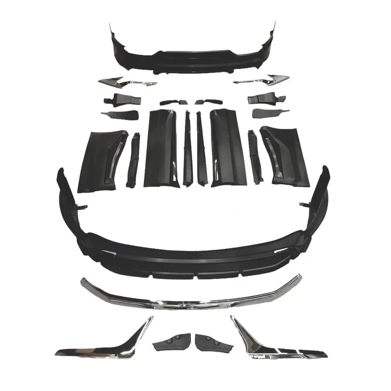 

New Her 2020-2022 Black Body Kit for Upgrade with Front/Rear Bumpers