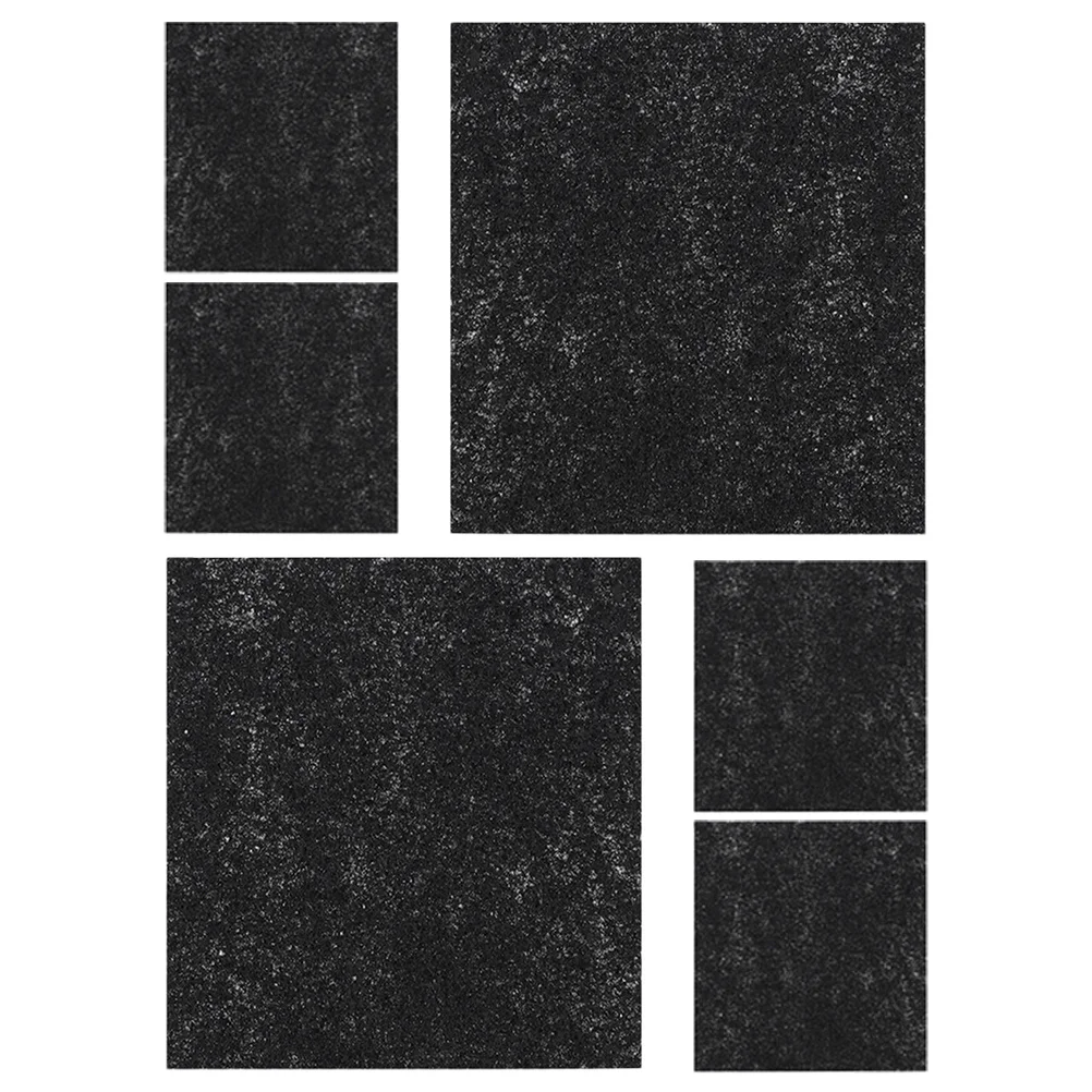 

6Pcs Cat Litter Box Filters Activated Charcoal Odor Removers Reusable for Litter Drawer Pet Supplies