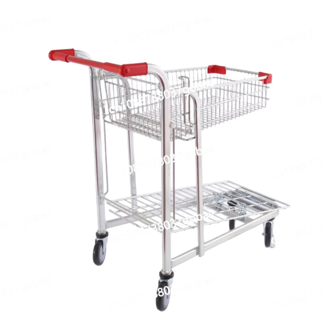 รถเข็นอเนกประสงค์แบบมีล้อ ทนทานต่อการสึกหรอและใช้งานได้ยาวนาน เหมาะสำหรับการจัดเก็บ