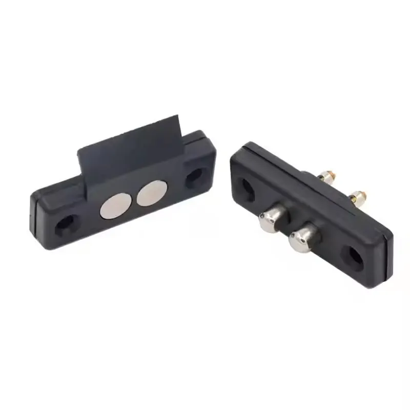 

2 Pins Exposed Mounting Hidden Wire Line Protect Armored Tube Plastic Head Stainless Steel Armored Cable Door Loop