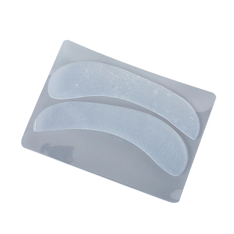 1Pair Eyelash Extension Silicone Under Eye Pads Grafted Lash Lift Perm Tools Reusable Fake Eyelash Grafting Eye Patch