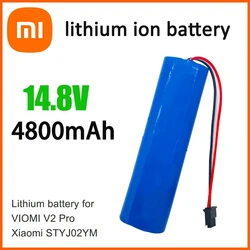 Xiaomi 100% new original 14.8V 18650lithium battery is suitable for VIOMI V2 Pro, VRVCLMB21B Xiaomi STYJ02YM battery accessories