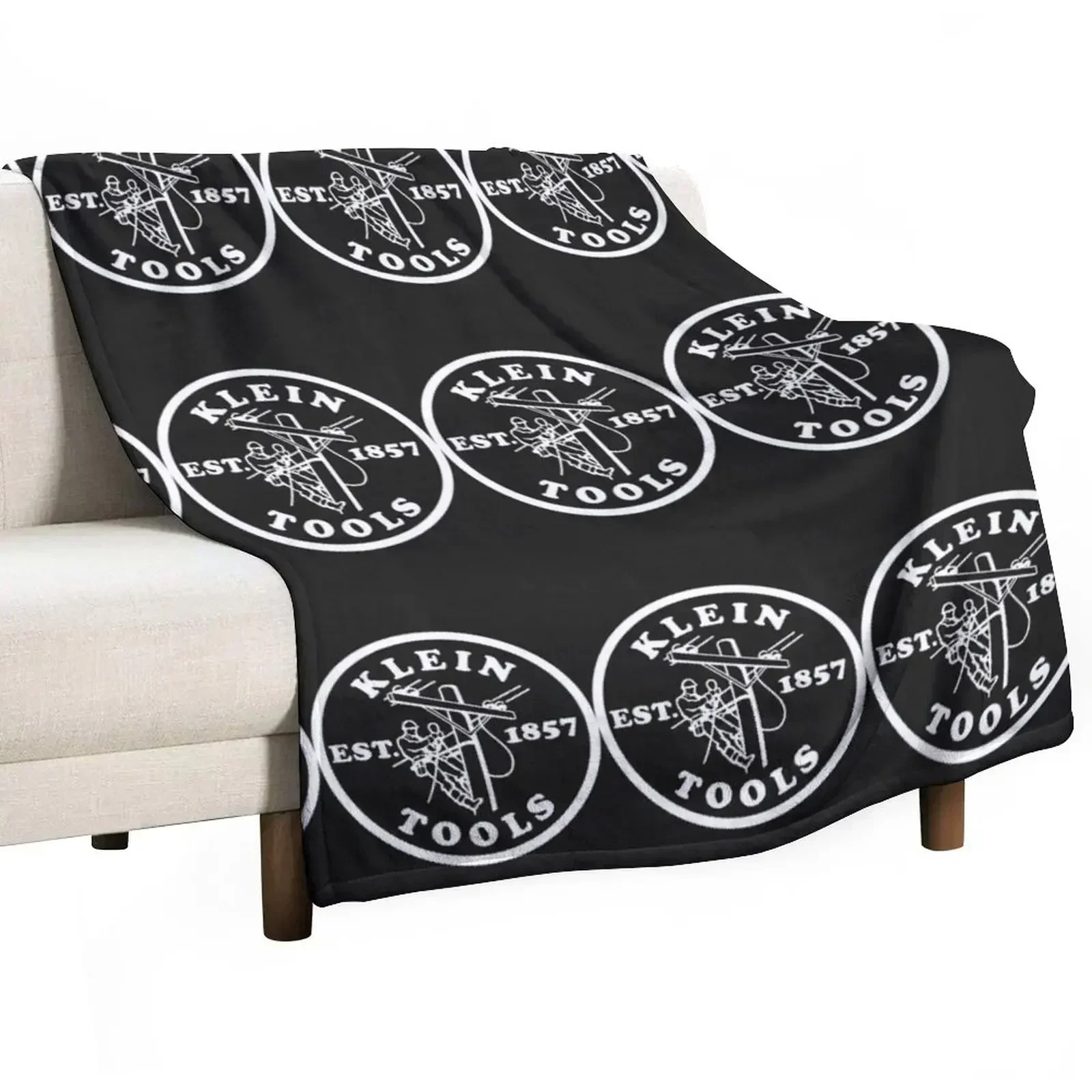 

New Klein Tools Electricial Throw Blanket Decorative Sofas Personalized Gift Blankets