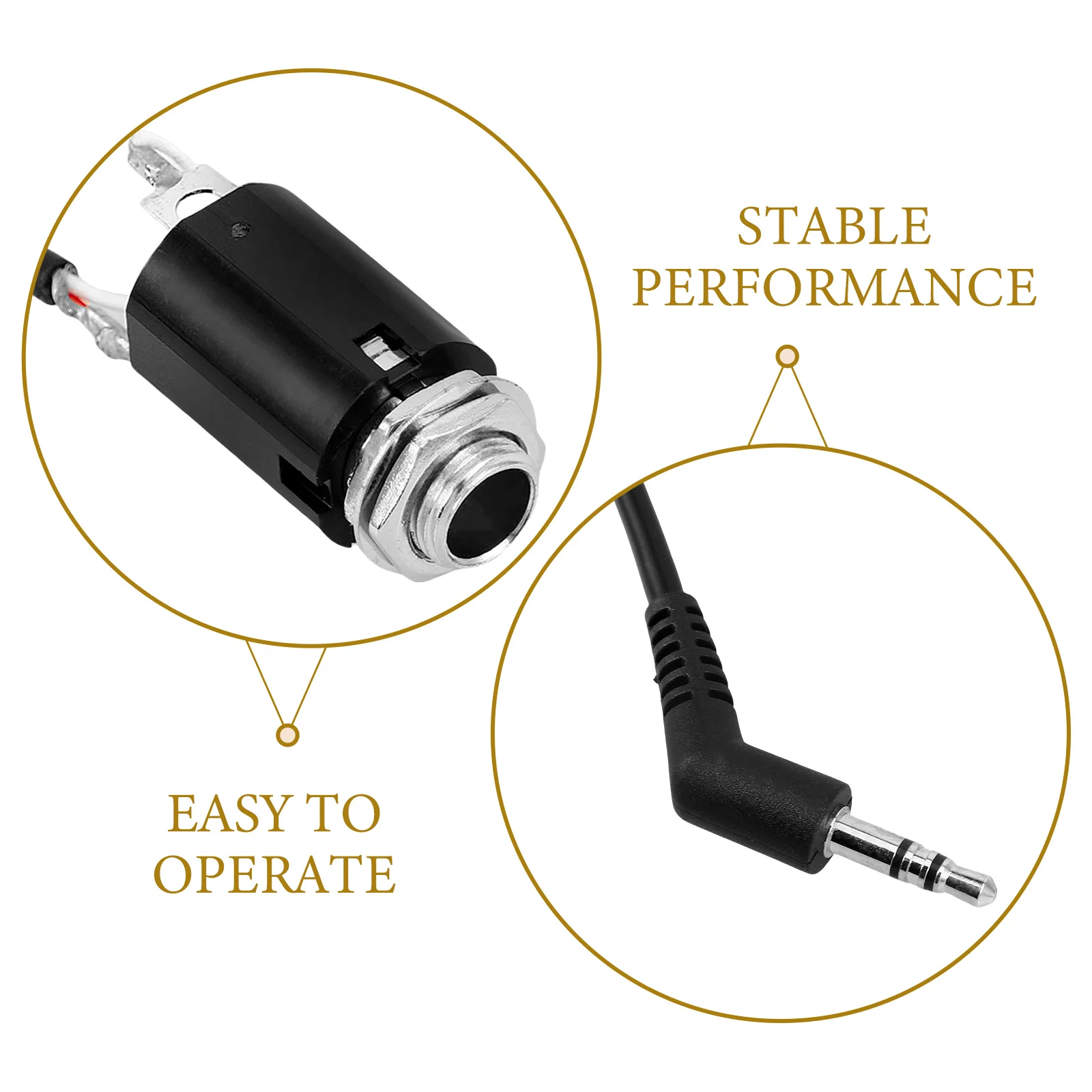 

Guitar Pickup Cable Harness System Accessory Multi Function Part Bridge Sound Connector Line Acoustic Guitar