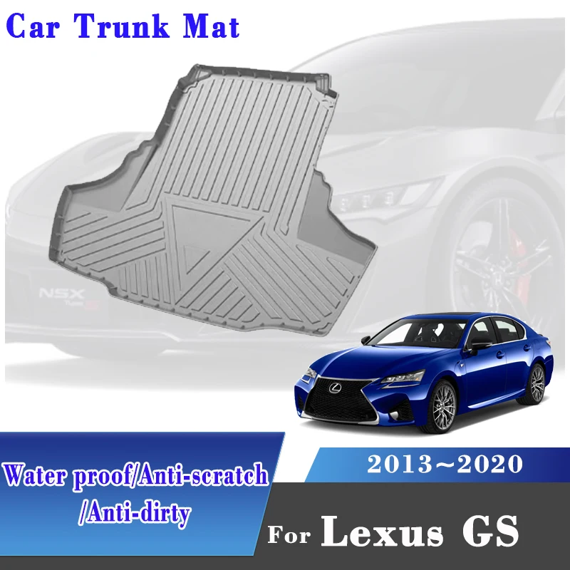 

Car Boot Mats For Lexus GS F L10 250 300h 350 2013~2020 Sedan Waterproof Rear Trunk Storage Pad Tray Carpet Mud Auto Accessories