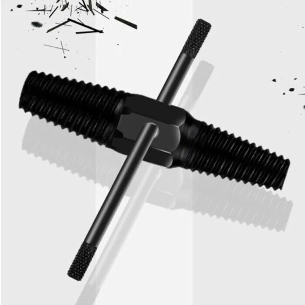 Tools Screw Extractors Versatile Bolt Broken Damaged Maintenance Repair Kit 1 2 3 4 Inch Valve Black Carbon Steel