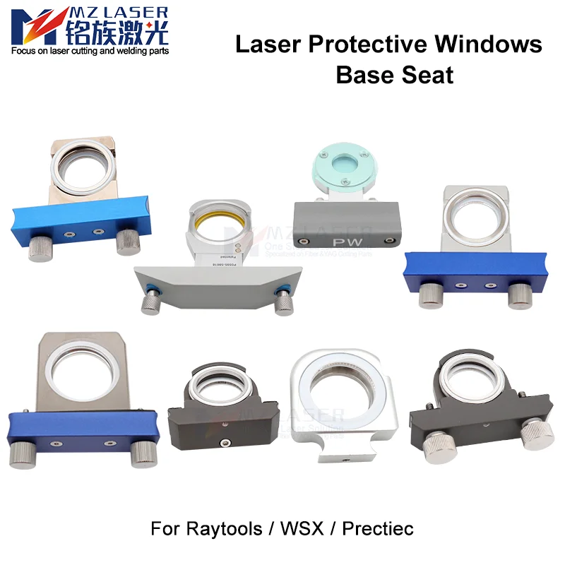 Minglaser Laser Protective Window Lens Base Seat Drawer For WSX KC1315 NC30B SW20A Raytools BT240S BM109 Laser Cutting Head