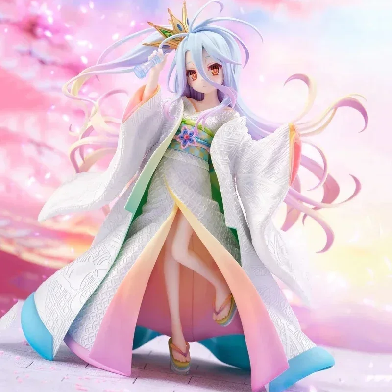 

Original Anime FuRyu F:NEX Shiro NO GAME NO LIFE PVC Action Figure Collectible Model Figurine Toy Ornament Gift 22.5CM