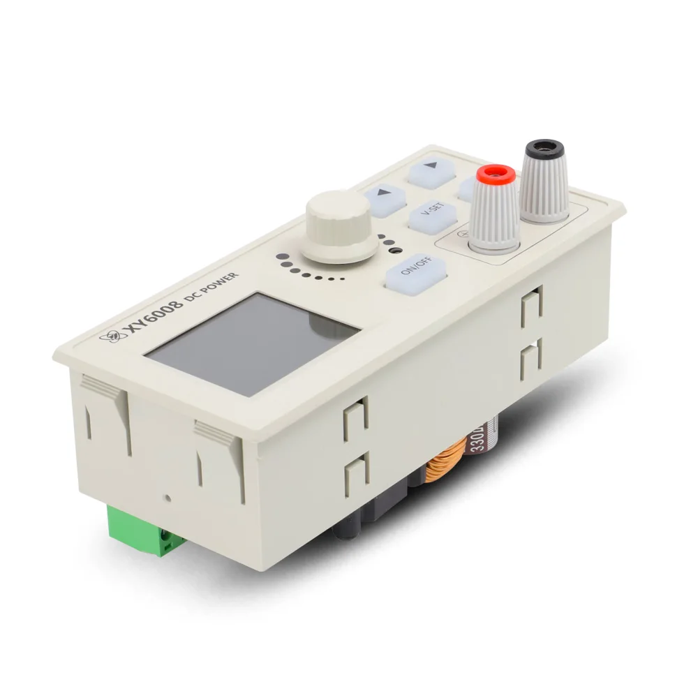Módulo de fuente de alimentación Buck Digital, 480W, 60V, 8A, 1,8 pulgadas, CC ajustable, voltaje constante regulado, XY6008-W de corriente constante