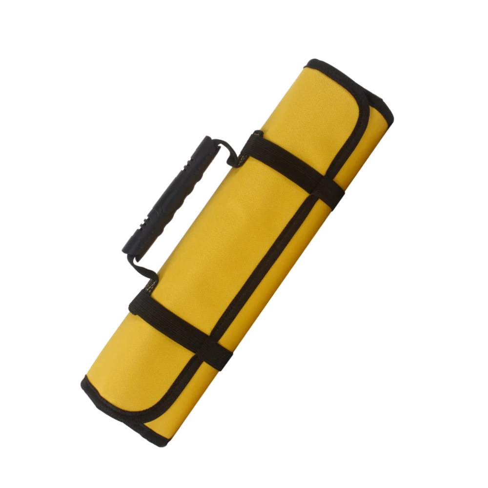 Sac à Outils Portable en Rouleau de Toile pour Poudres, Tournevis, Pince, Étui de Rangement