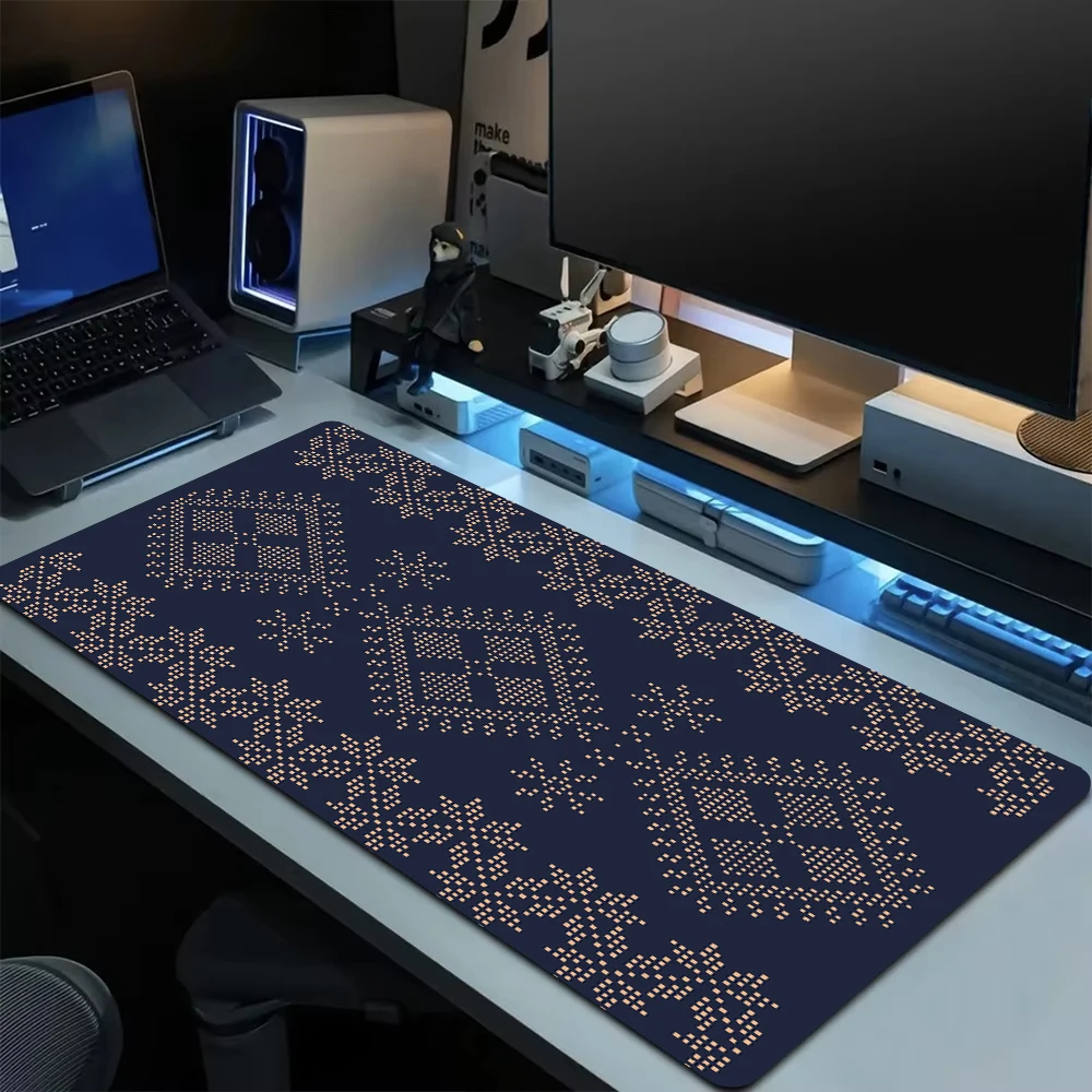 

DIY Persian retro style mouse pad XXL 900x400mm Oversized rubber non-slip gaming pads Desktop aesthetic decorative mats PC mat