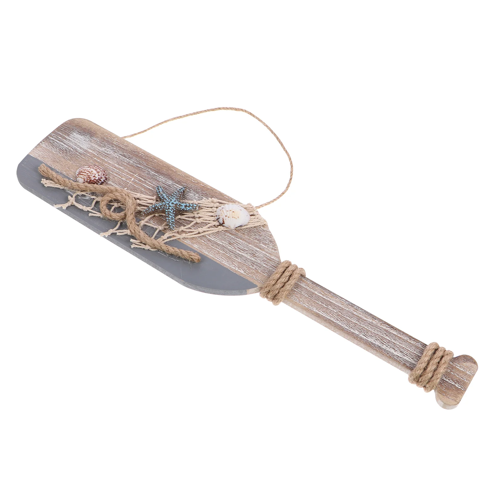 Home Accessories Vintage Paddle Decoration Hanging Ornament Wall Pendant Wood Pendants Wooden Seaside