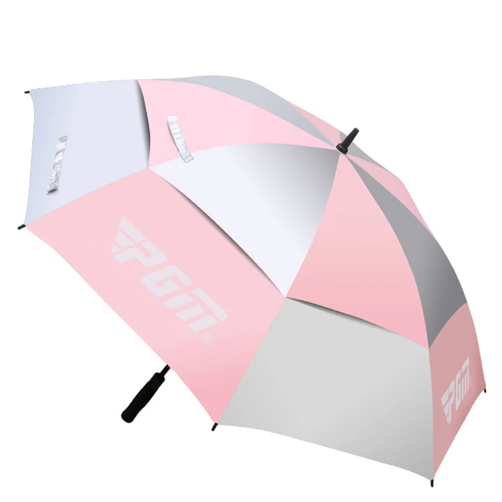 PGM Golf Extra Large Double Layer Sun Protection Manual/Automatic Sunshade Umbrella Safety Steel Shaft Sun Protection Umbrellas