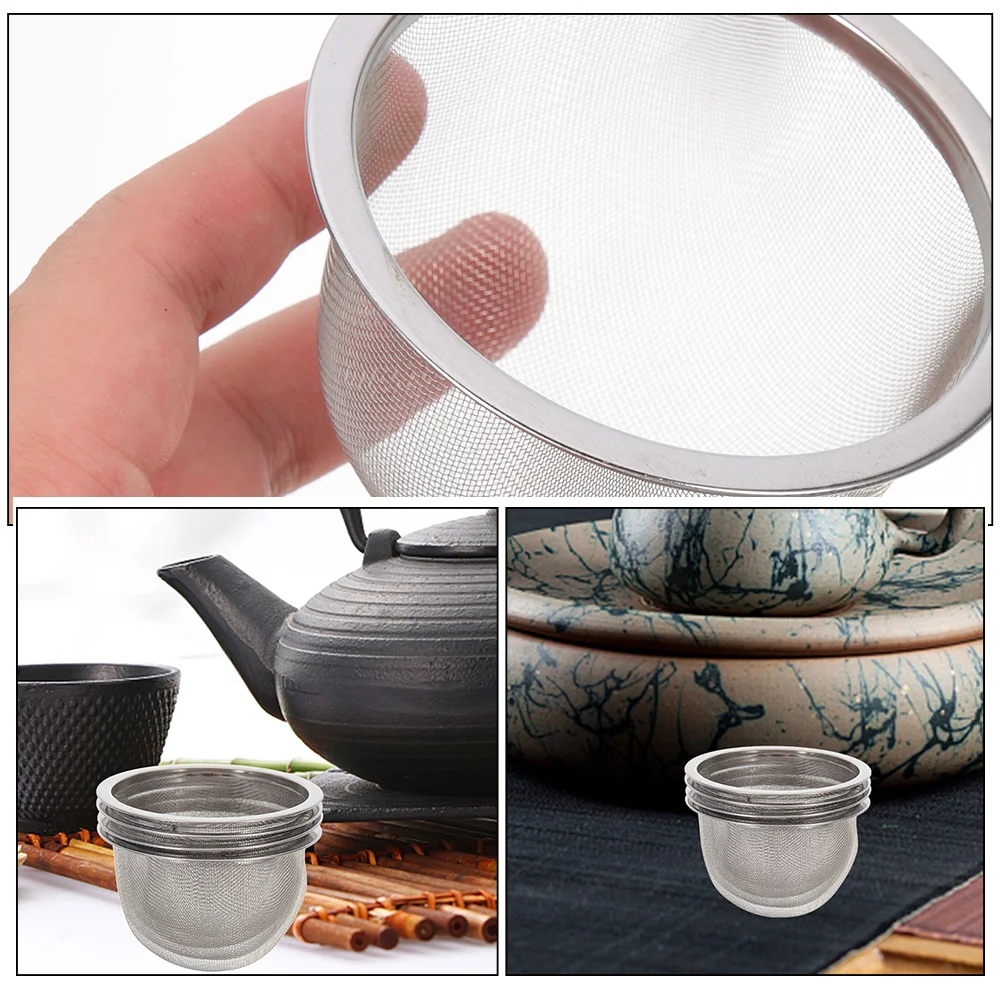 4 Pcs Tea Infuser Leak Gooseneck Kettle Stainless Strainers Diffuser Teapot Mesh