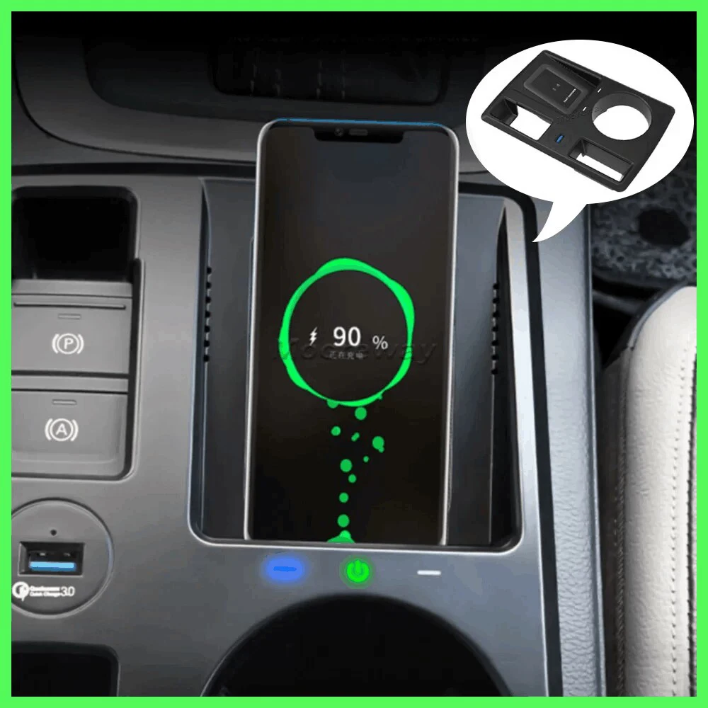 

Car Wireless Charger For Audi Q3 Q3L 2019-2023 Fast Phone Holder Fast Mobile Charge usb Plug and Play Accessories Interior