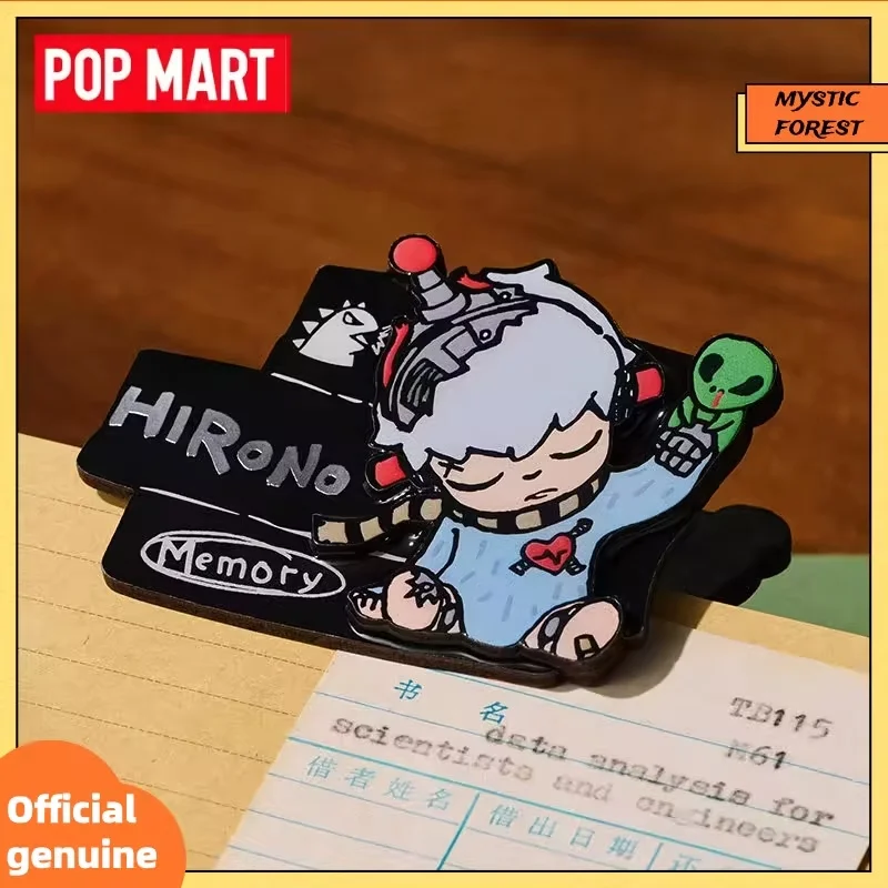 

POP MART Genuine Hirono Echo Series Refrigerator Magnet Clips Trendy Blind Box Toy Collectible Anime Decorative Gift Mystery Box