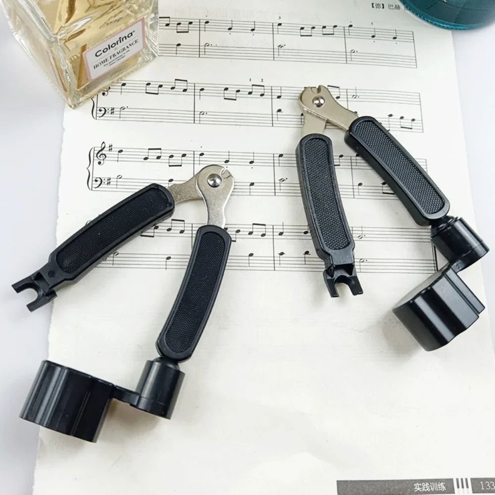 Pliers 3 in1 Guitar String Changer Multifunction String Guitar Winder String Winding Clamp Guitar Pin Puller Mandolins