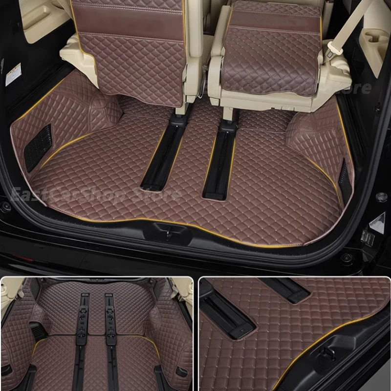 

For Toyota Alphard 30 Series 2016-2020 Car All Inclusive Rear Trunk Mat Car Boot Liner Tray Rear Trunk Cover Car Protective Pad