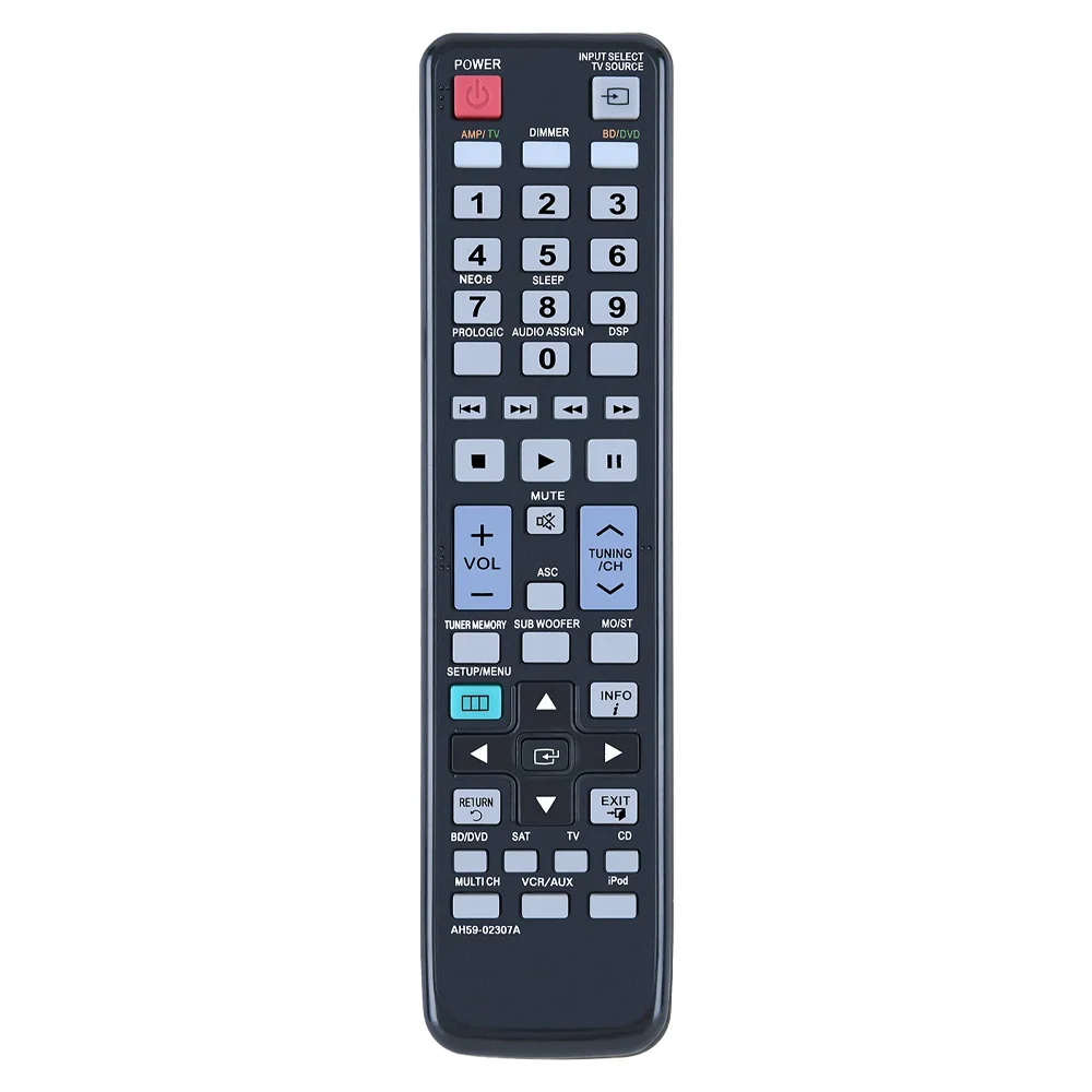 Replacement AH59-02307A Remote Control Compatible with Samsung AV Receiver DVD Home Theater System HW-C500 HW-C700 HW-C560S