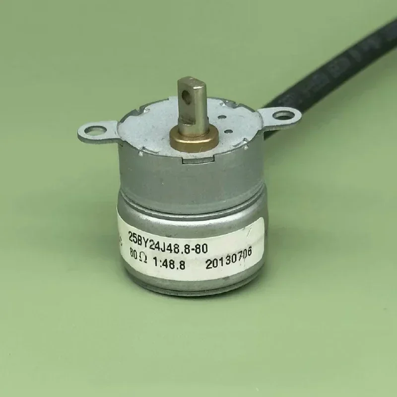 Micro DC 12V 25BY24J48 Full Metal Gearbox Gear Reducer Stepper Stepping Motor 2-phases 6-wire 80 Ohms for Monitor Camera