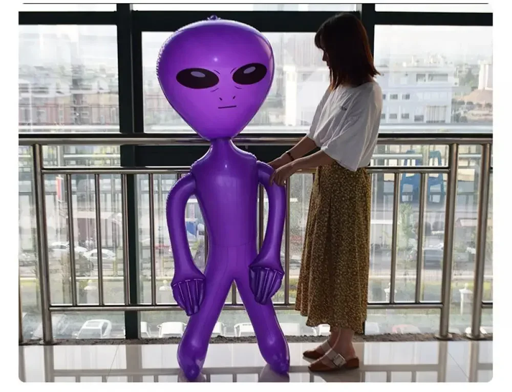 Pvc Inflatable Alien Model Movable Props Halloween Style Model Party Supplies Inflatable Model for Festival Bar Halloween