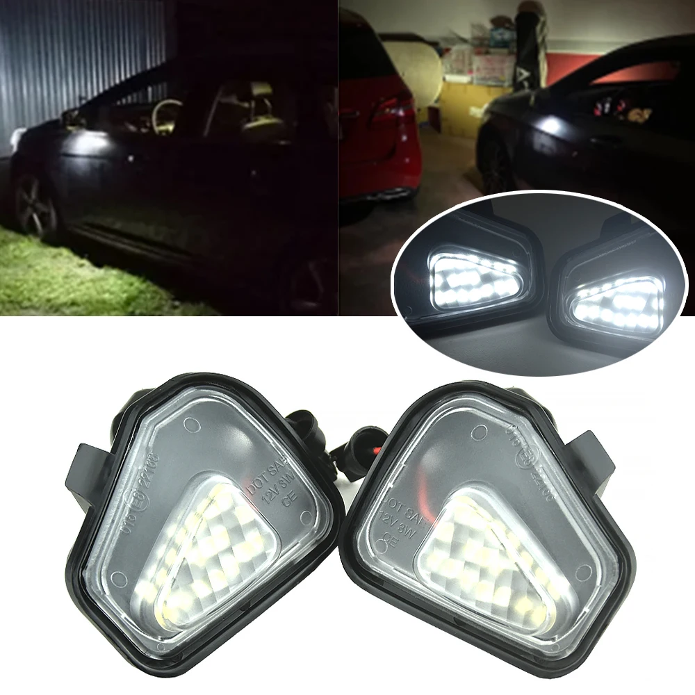 

Подходит для VW Scirocco137 2008-2019 для VW EOS 1F7 1F8 2009-2015 2 шт. светодиодный светильник под боковым зеркалом