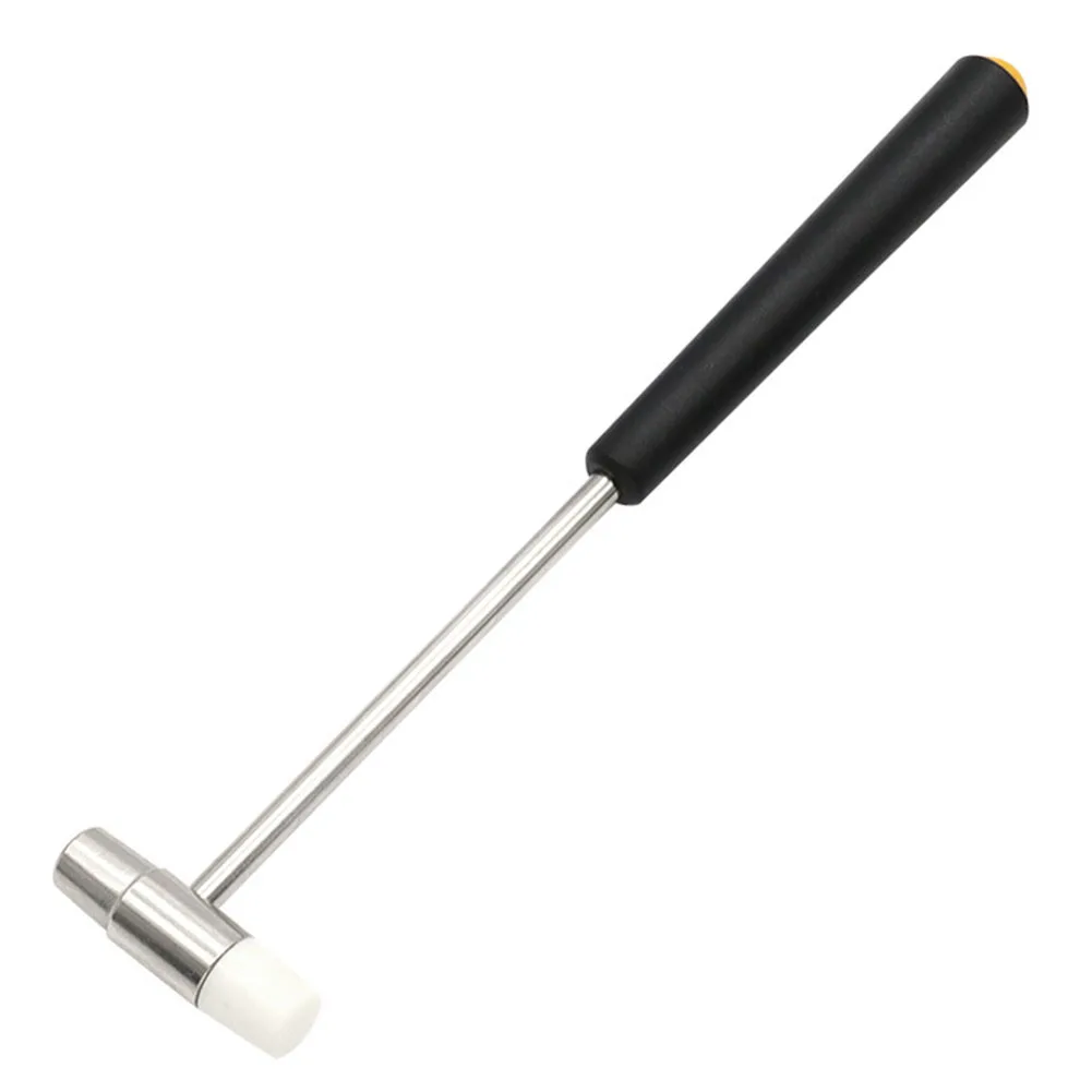 1pc Mini Hammer Repair Tool Metal Rubber Hammer Double Head Portable Hammer For DIY Jewelry Watch Repair Hand Tools