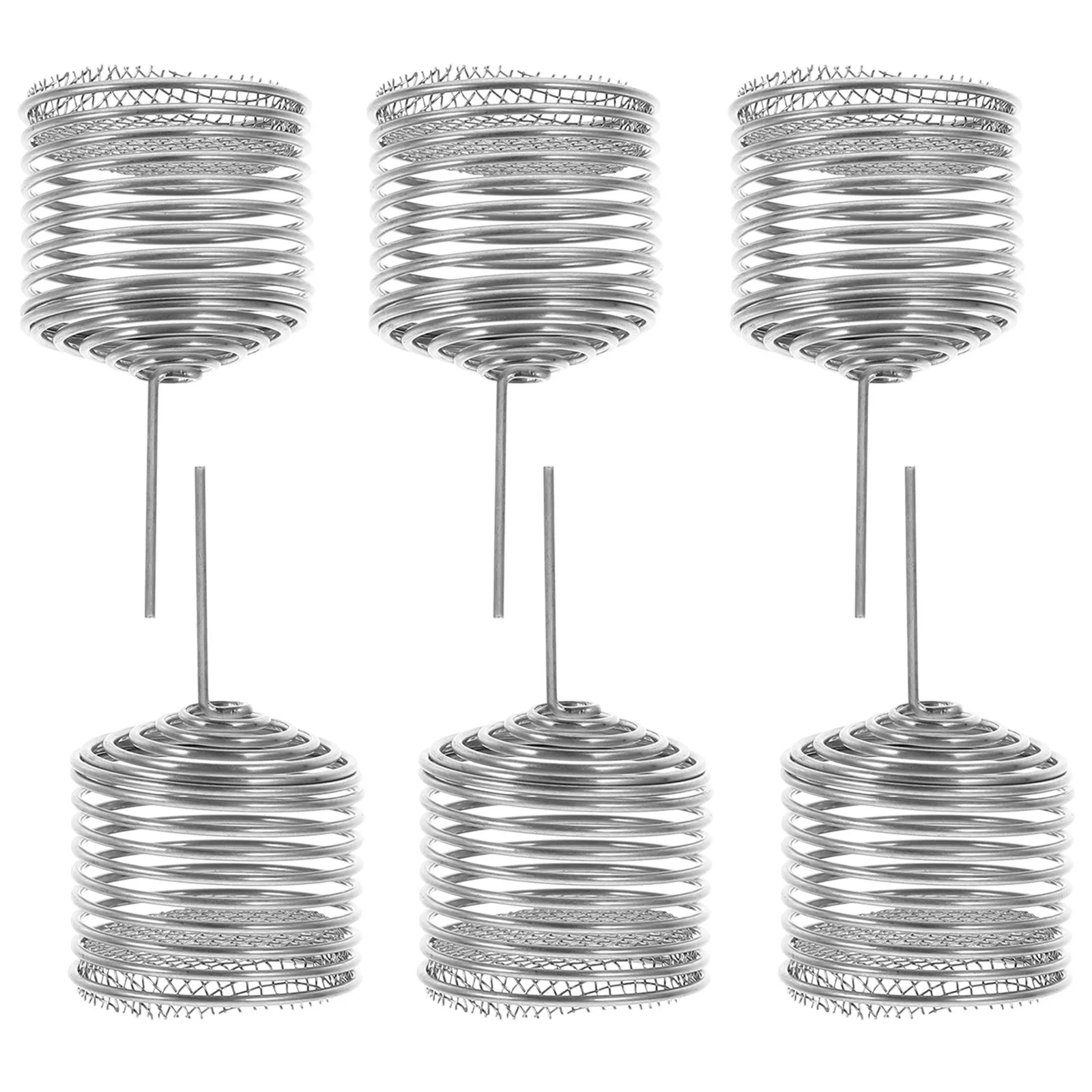 6Pcs Stainless Steel Bonsai Fertilizer Baskets for Plants Garden Fertilization Tool Slow Release Granular Fertilizer Container