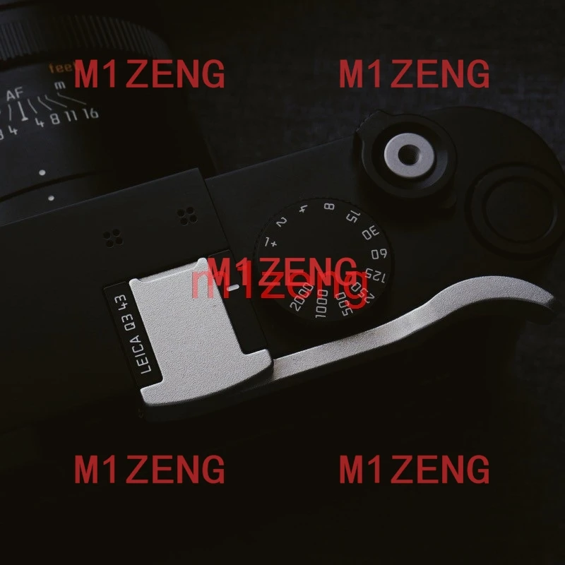 Q3 Finger Handle metel Thumb Up hot shoe hand Grip Hotshoe bracket adapter cover rest for LEICA Q3 43 Camera view 5