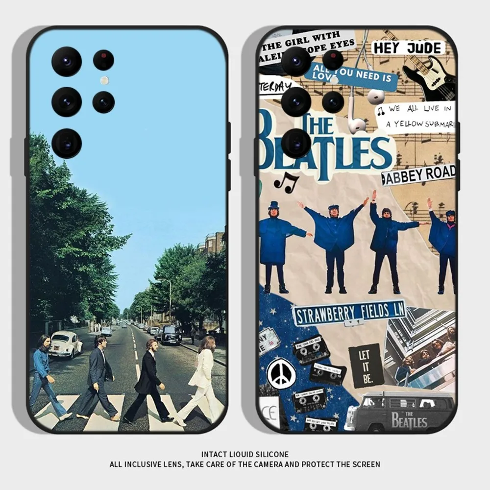 T-The Band B-BeatlesS Let It Be Phone Case For Samsung S24,S22 Ultra,S20,S30 plus,S22 plus,S23,S30 ultra 5G Silicone Cover