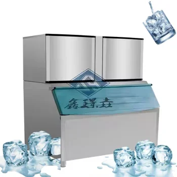 1000kg Ice Cubes Maker Machine Commercial For Coffee/Milk-tea/Restaurant