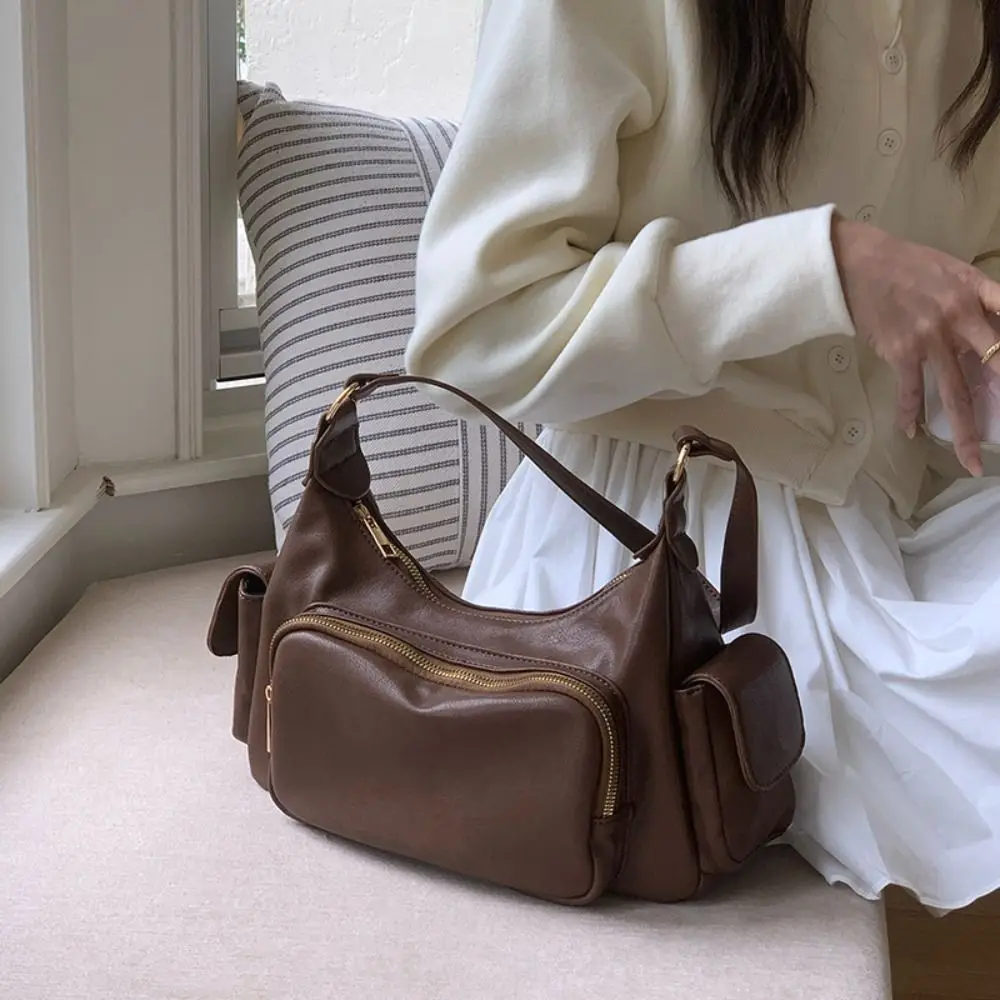 

Trend Y2K Retro Shoulder Bag Spicy Girl Fashion Armpit Bag Handbag Korean Hobo Bag Streetwear