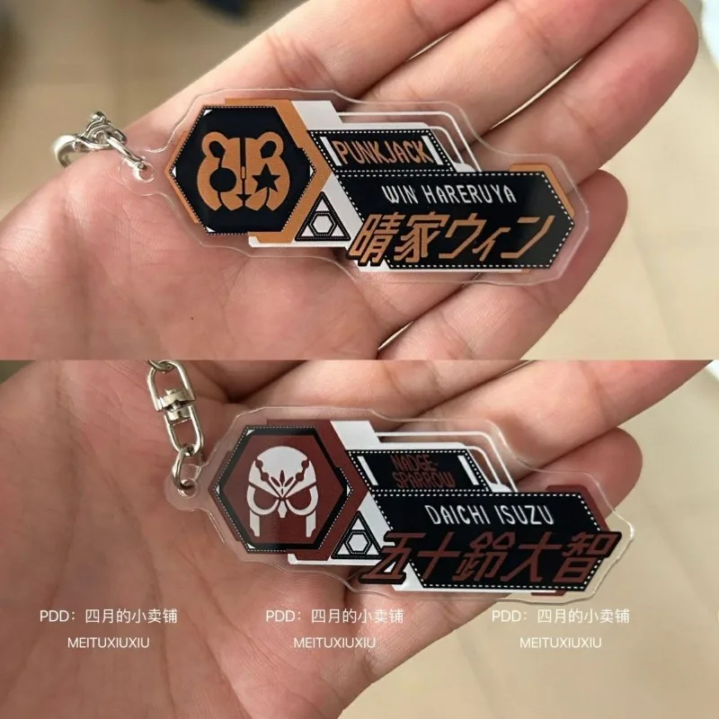 Kamen Rider Geats Acrylic Logo Keychain Geats Tycoon Nago Buffa Character Bag Pendant Custom Anime Backpack Charm Gift for Fans view 2