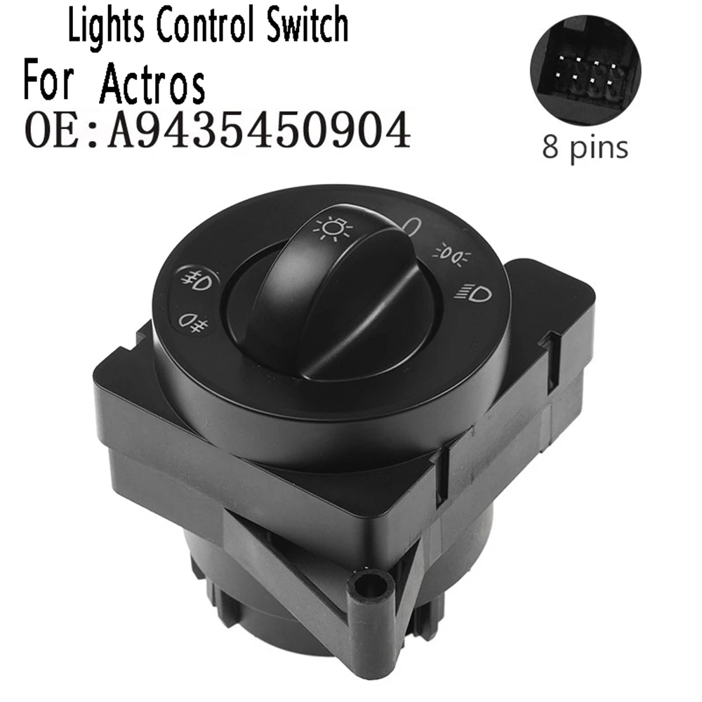 New Car Lights Control Switch Headlight Control Knob for Mercedes Benz Actros 9435450904 A9435450904