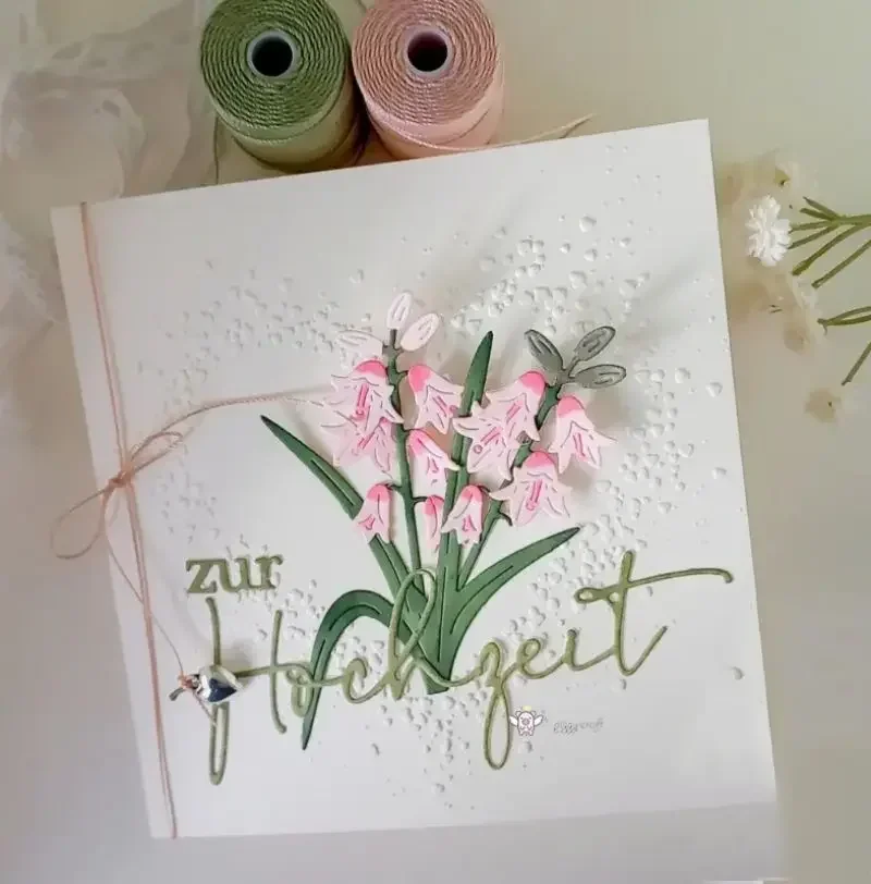 Neue Bastel-Metall-Stanzformen, Schneidformen, Buchstaben-Dekoration, Scrapbook-Papier-Bastelmesser, Schablonen, Stanzformen