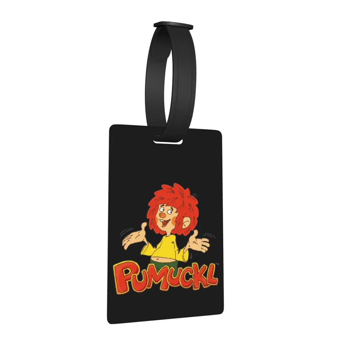 علامات الأمتعة Pumuckl ملحقات حقيبة السفر أزياء الأمتعة الصعود علامة التسمية حامل معرف اسم العنوان #1