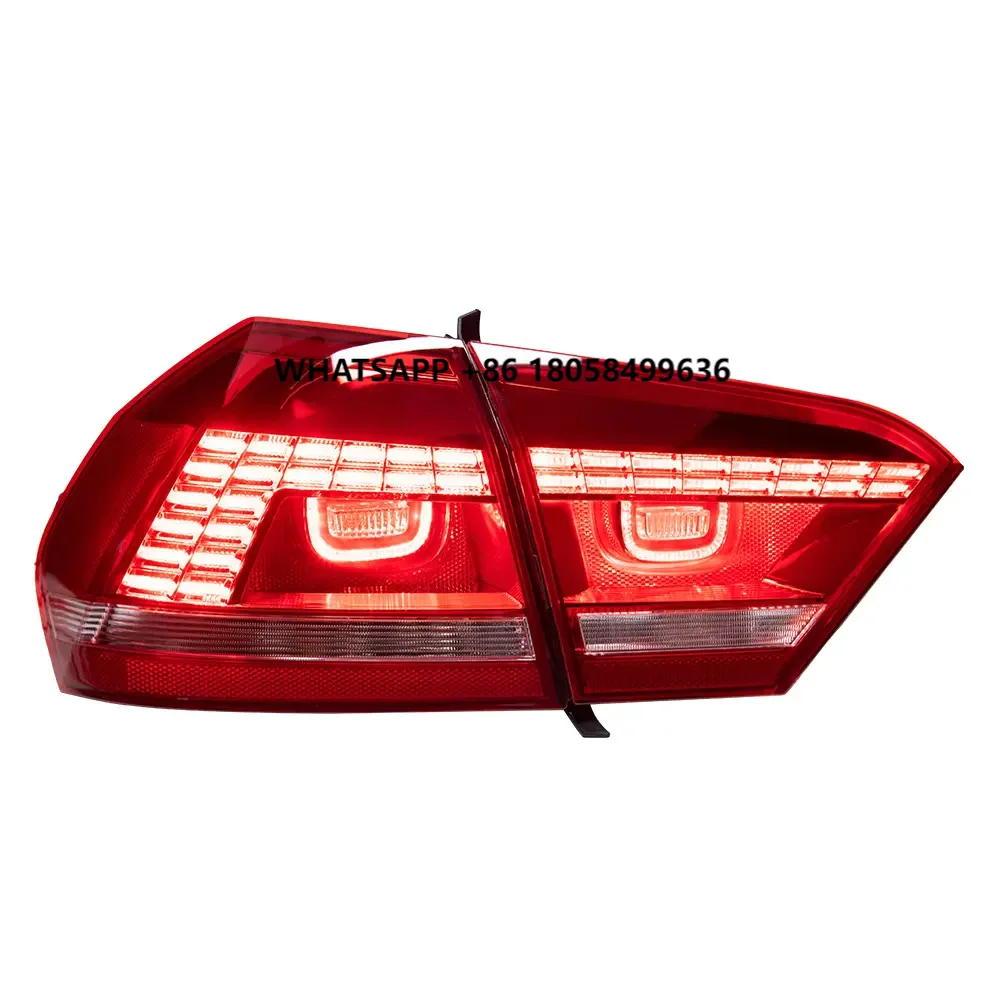

For Passat V6 B7 LED Tail Lamp Taillights Red Color 2011- 2014 Year