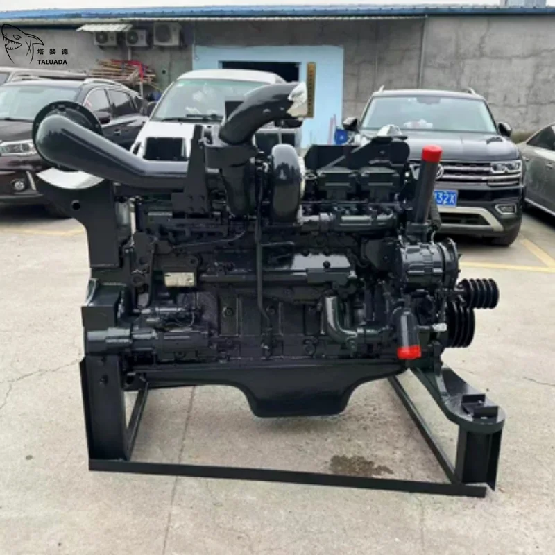 Оригинальный дизельный двигатель SAA6D140E-2, двигатель Komatsu PC650-5 PC650-6, экскаватор