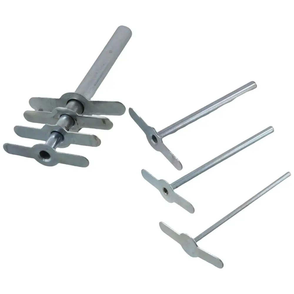 7Pcs Stainless Steel Stopper Borer Tool Manual Cork Borer Set Rubber Stopper Hole Puncher Laboratory