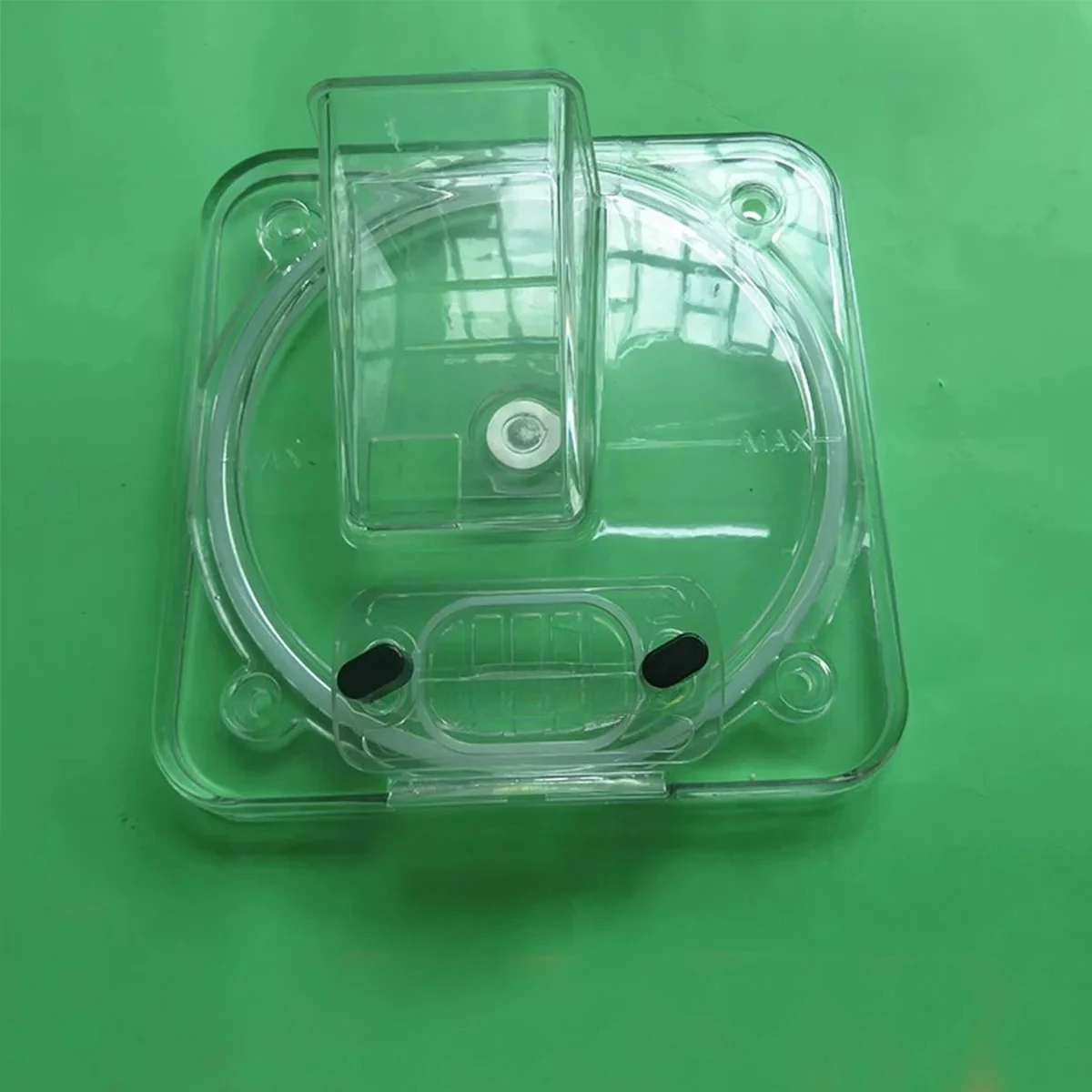 Plastic Discharge Baffle Plate Spare Parts For Commercial Hard Ice Cream Machine Discharge Base