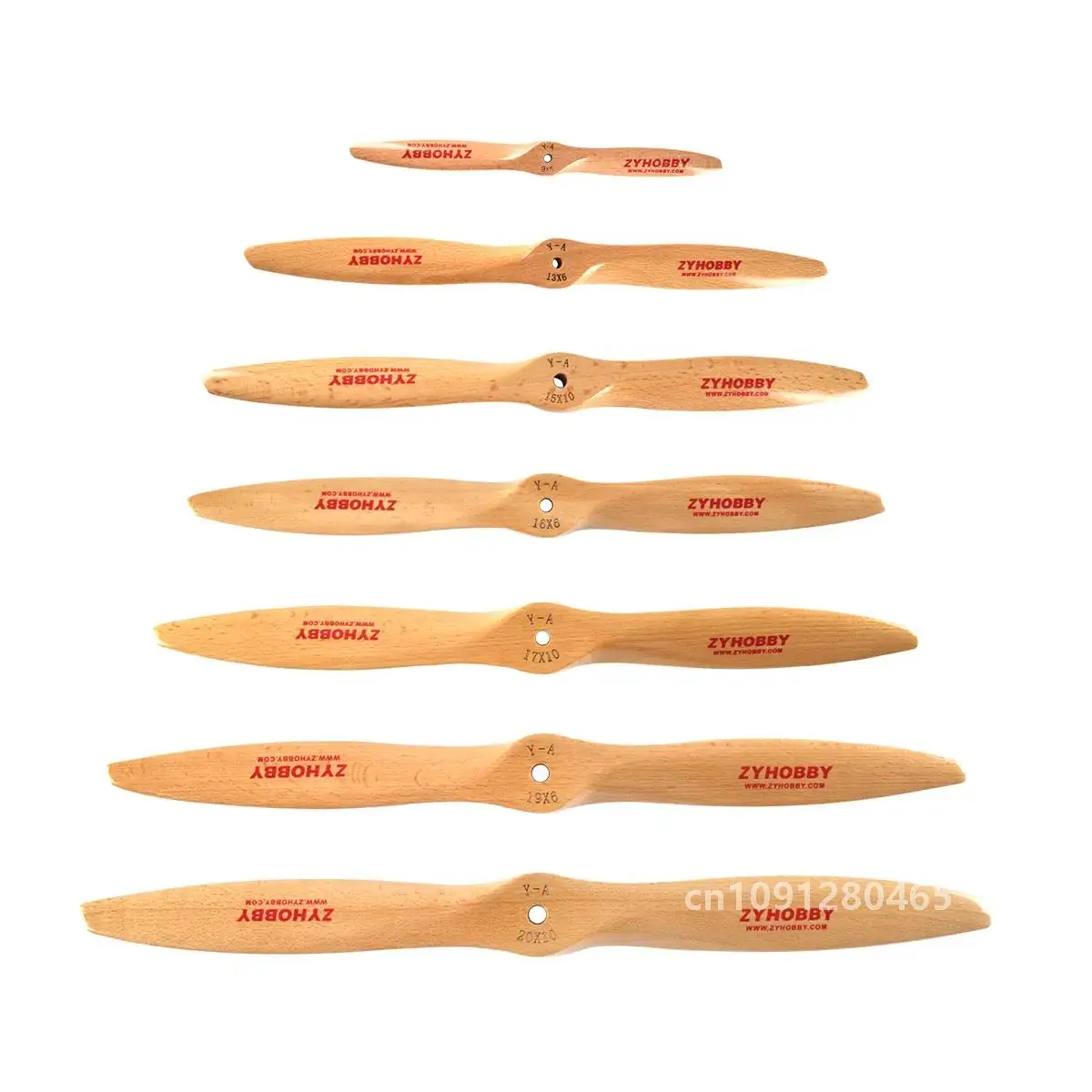 1Pc  Wood Wooden CW Propeller Prop For Gasoline RC Airplane 16x6 16x8 16x10 18x8 18x10 19x8 19x10 20x8 20x10 21x10 22x8