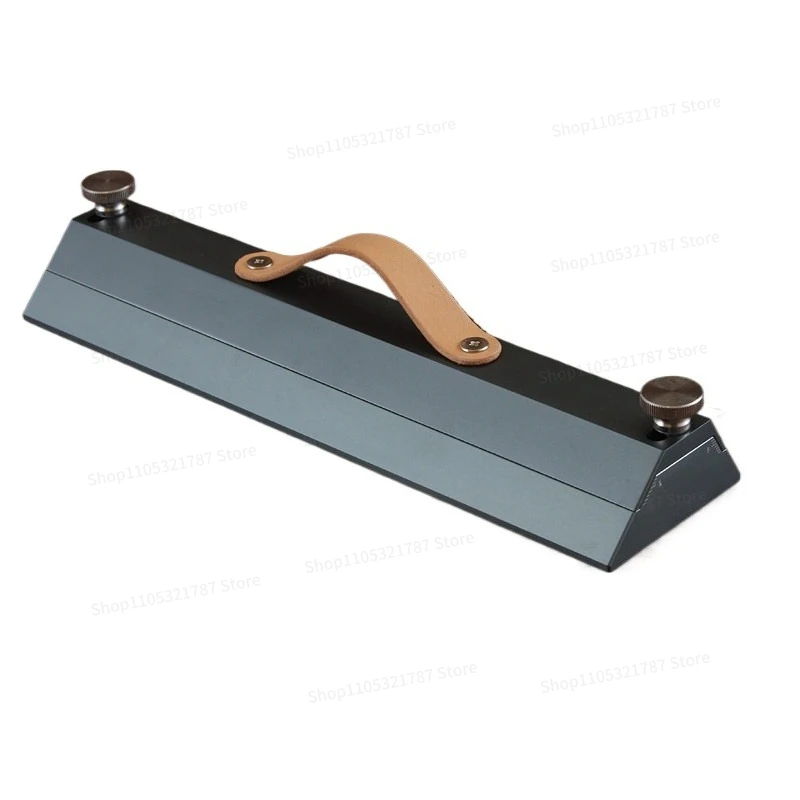 Leather Cutting Tools Aluminum Alloy Material 45 ° 60 ° Angle, Handmade DIY Leather Making Tools