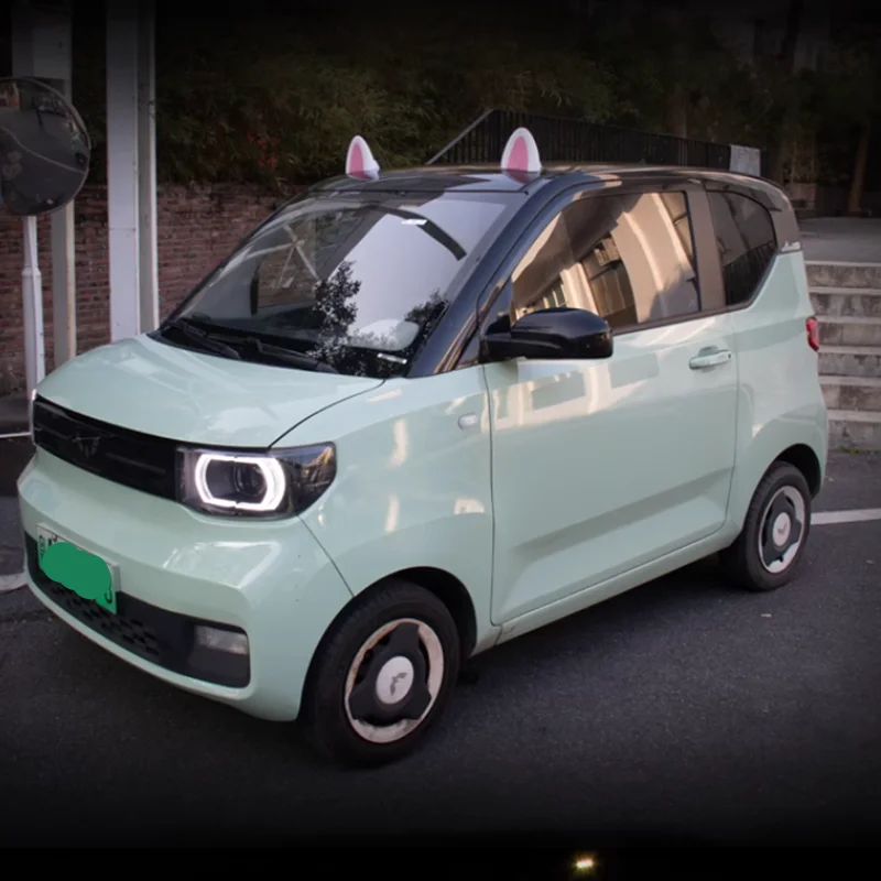 2 car decoration sticker roof cat ears cute rabbit bear ears roof decoration sticker universal exterior accessories personality