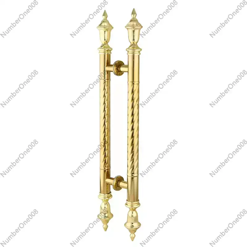 

Дверная ручка 2026 WM-8011 из титана и нержавеющей стали, 600/800/1000 мм, для KTV, для стеклянных дверей, современная, класса люкс